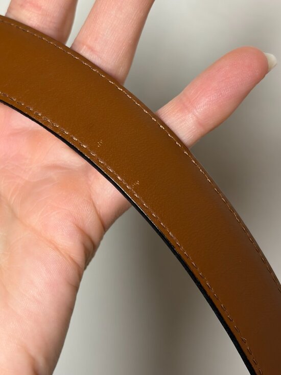 90s Coach Black Glove Tanned Leather Belt Solid Brass Buckle XL Made Costa Rica main image 12